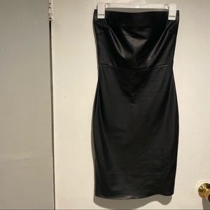 leather dress